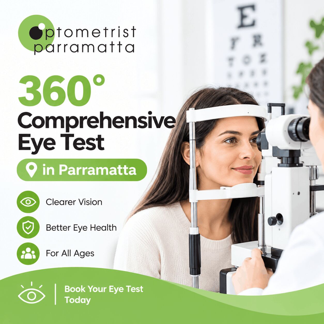 Sydney, Health, 360° Comprehensive Eye Test In Parramatta