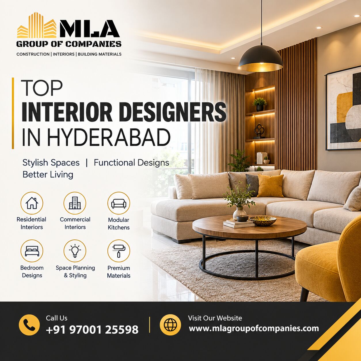 Hyderabad, Construction, Top Interior Designers In Hyderabad