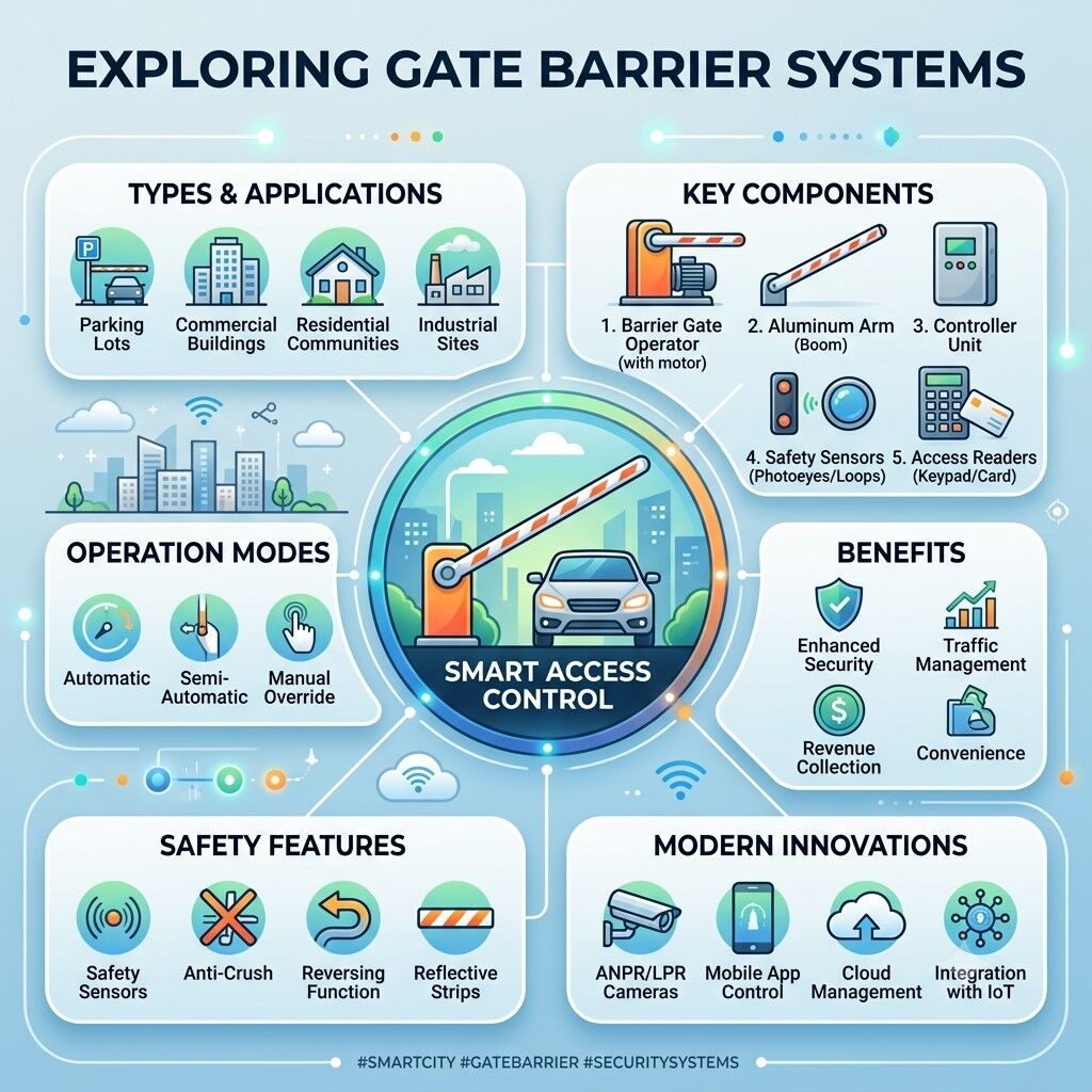 Dubai, Technical, Best Gate Barrier System In UAE For Modern Security