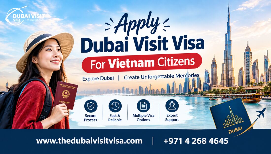 Dubai, Travel, Apply Dubai Visit Visa For Vietnam Citizens Online