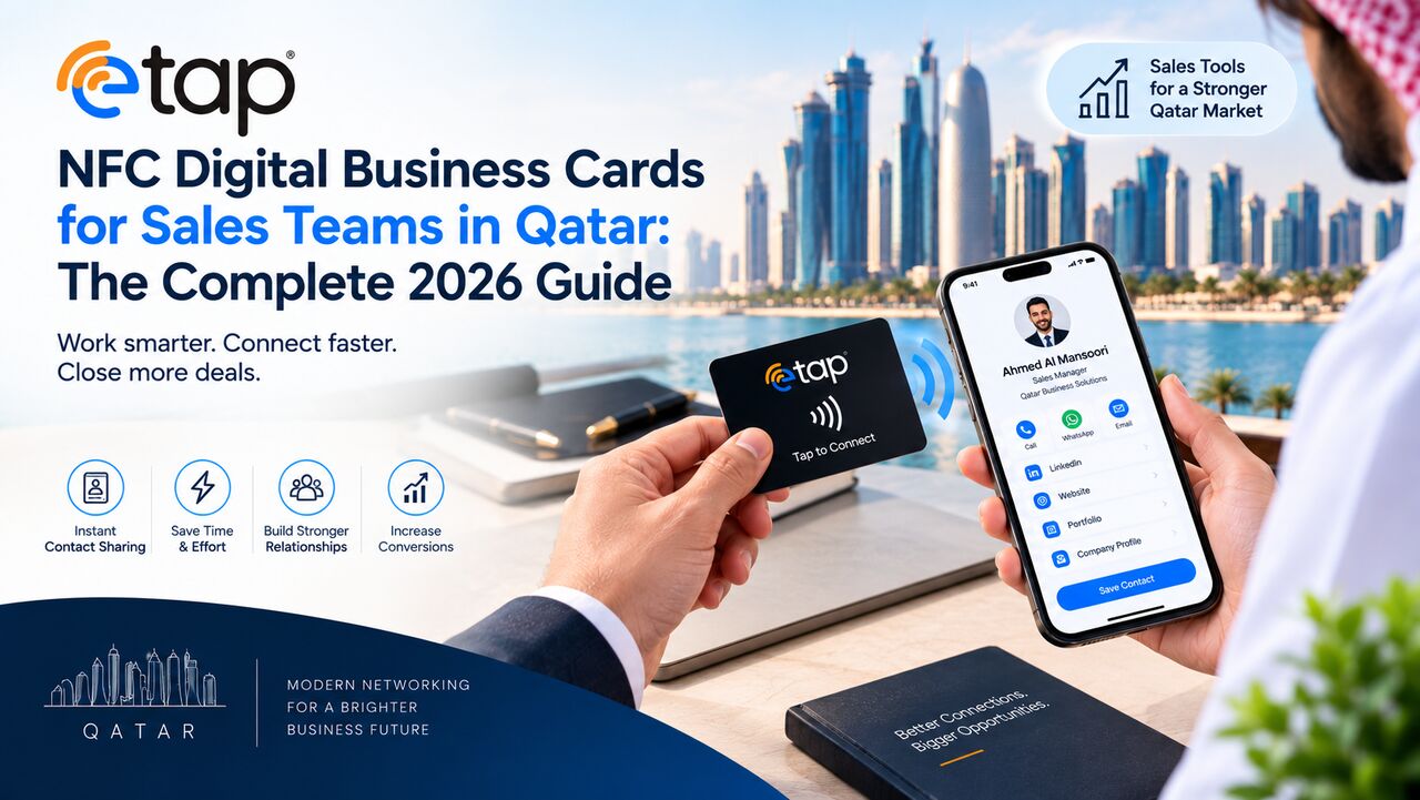 Doha, Technical, NFC Digital Business Cards In Qatar | Smart Networking Solution