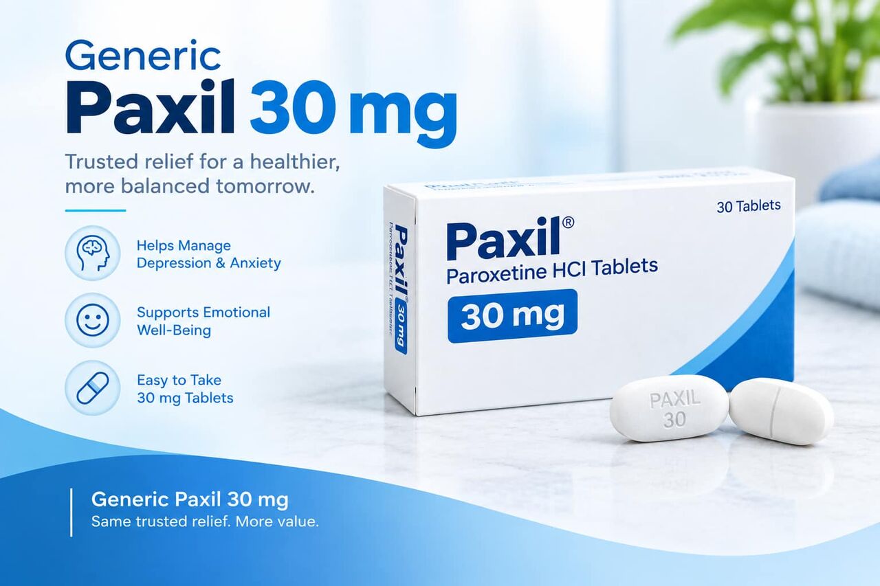 Miami, Medical, Buy Generic Paxil 30 Mg For OCD & Anxiety Relief Online | CARESKIT