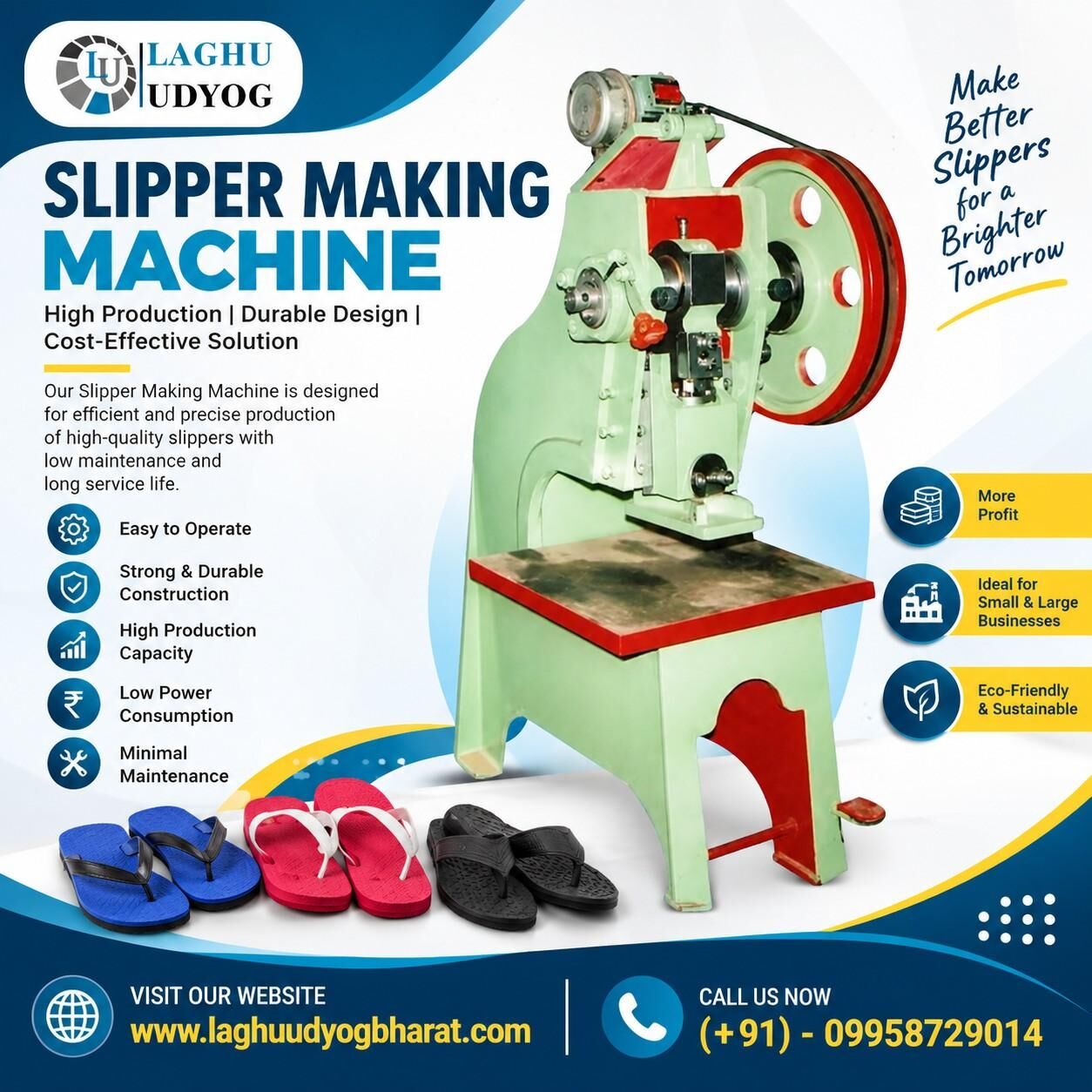 Noida, Business Partners, Automatic Slipper Making Machine | Chappal Making Machine