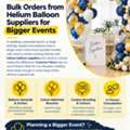 Bulk Orders From Helium Balloon Suppliers For Bigger Events