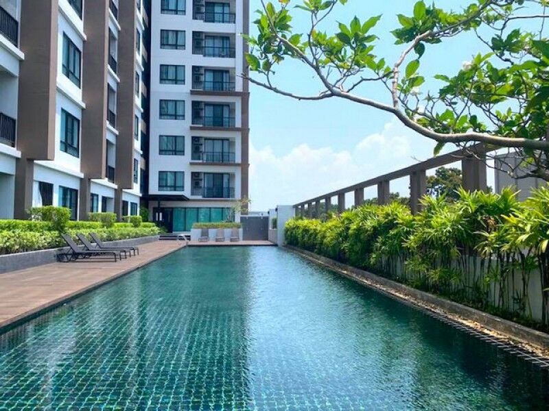 Bangkok, Villas, THB 15000,  48 Sq. Meter,  ให้เช่า The Sky Condo ศรีราชา 48 ตร.ม. ชั้น 16 ห้องมุม 