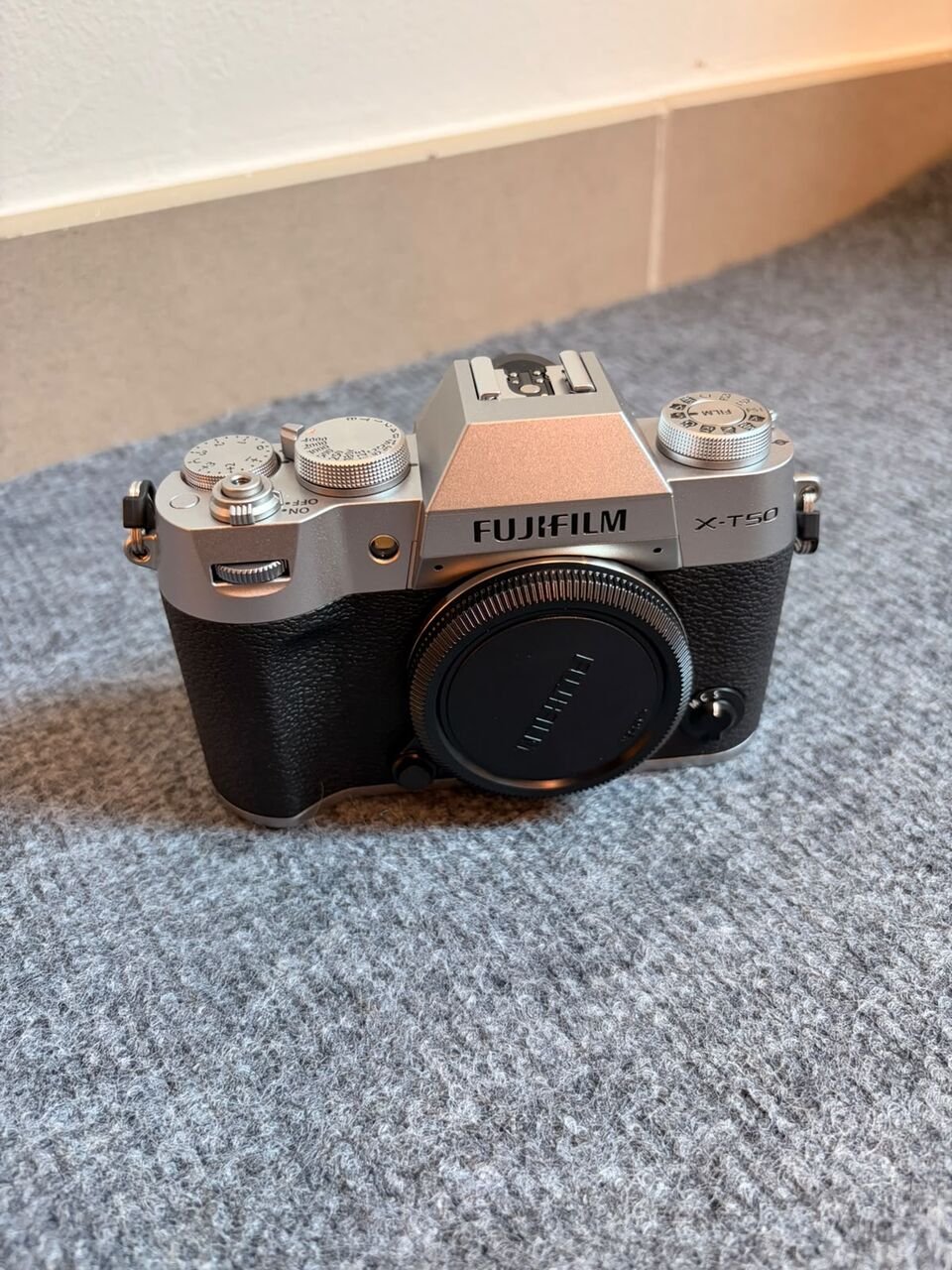 Dubai, Electronics, AED 6000,  Fujifilm X-T50 + XF 16-50mm Kit, Silver - Brand New Open Box