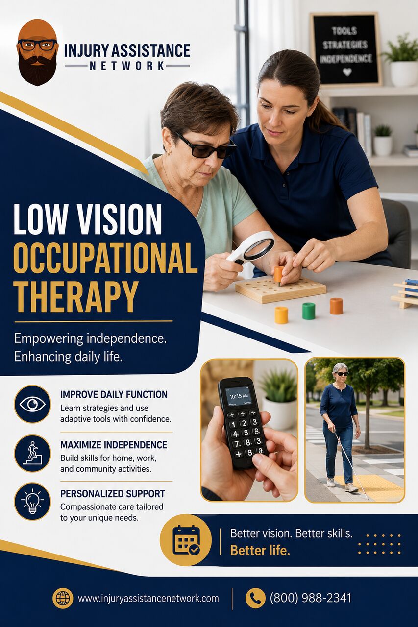 Miami, Medical, Low Vision Occupational Therapy In Orlando - Injury Assistance Network