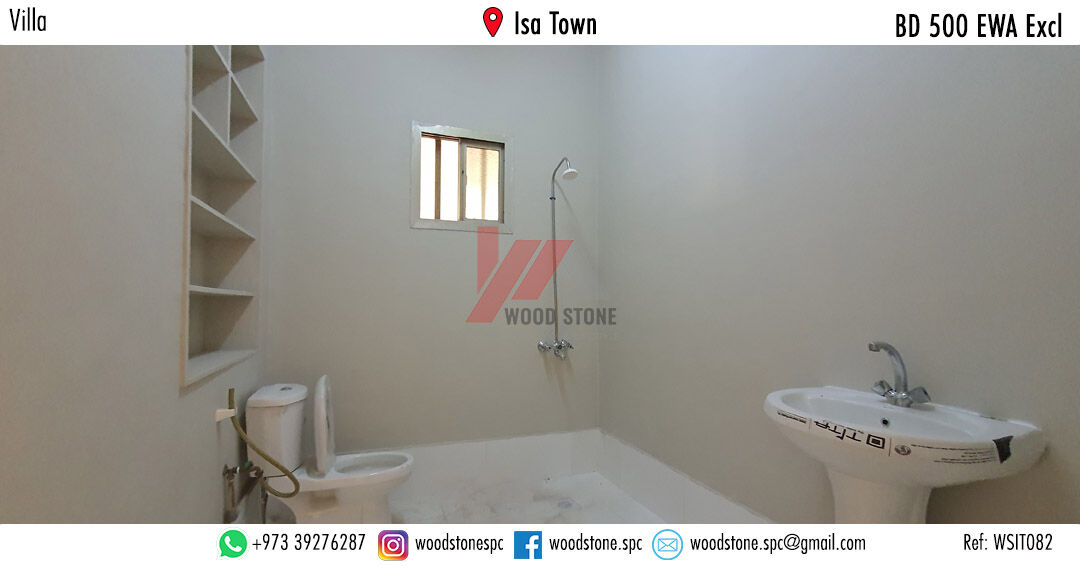 Isa Town, Villas, BHD 500,  180 Sq. Meter,  Unfurnished 3 Bedroom Villa, Isa Town - BD 500 Excl WSIT082