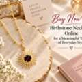 INR 5300,  Buy Now Birthstone Necklace Online For A Meaningful Touch Of Everyday Style