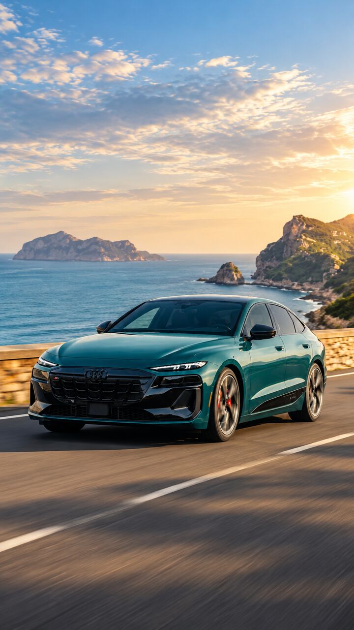 New York, Automotive, Audi S6 Sportback E-tron