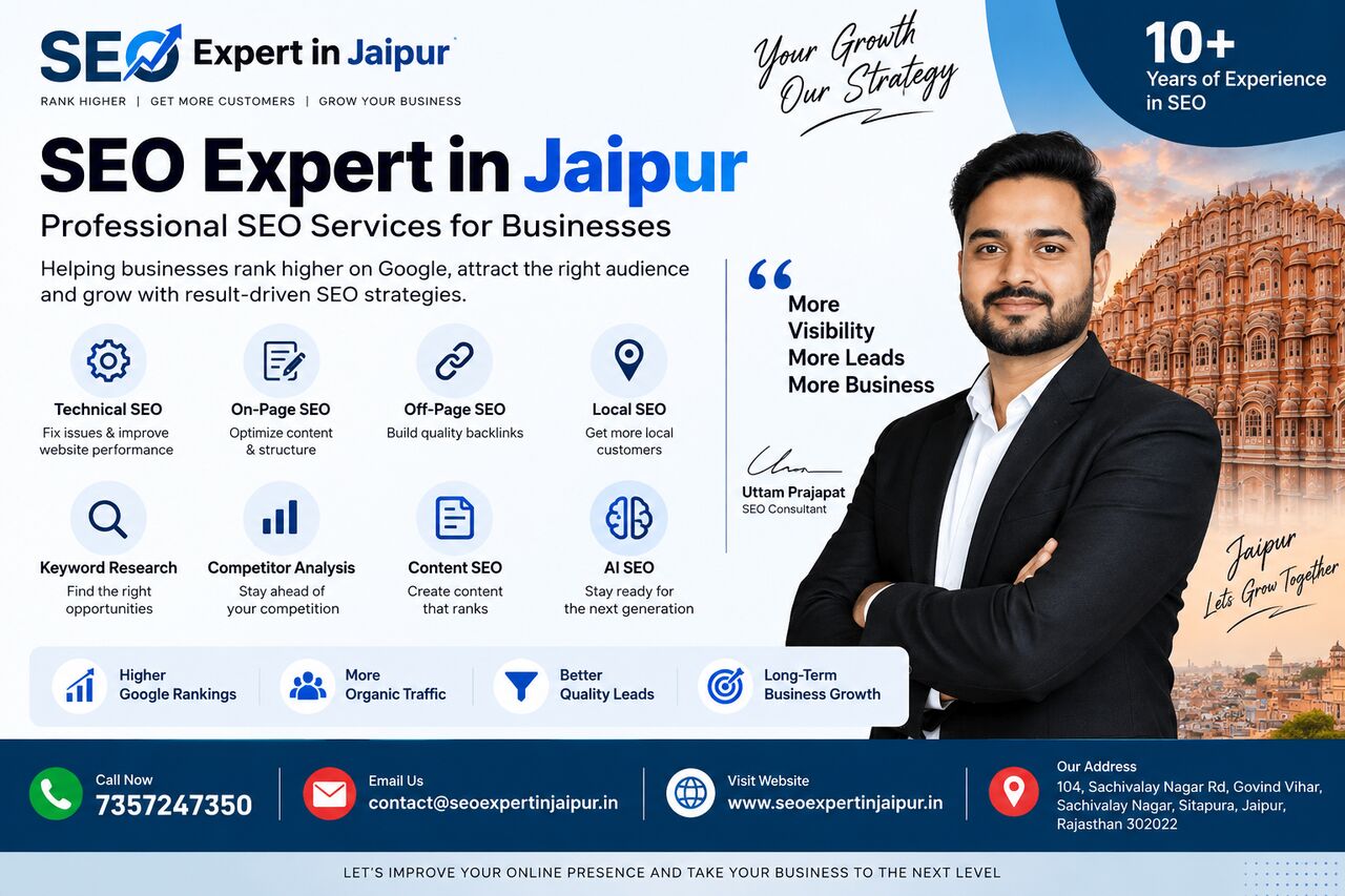 Jaipur, Software Development, SEO Expert In Jaipur &ndash; Professional SEO Services For Businesses