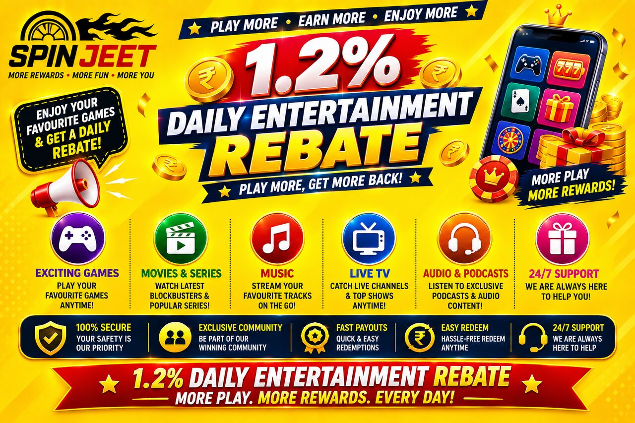 Mumbai, Sports, Spinjeet Daily Entertainment Rebate &ndash; More Value In Your Routine