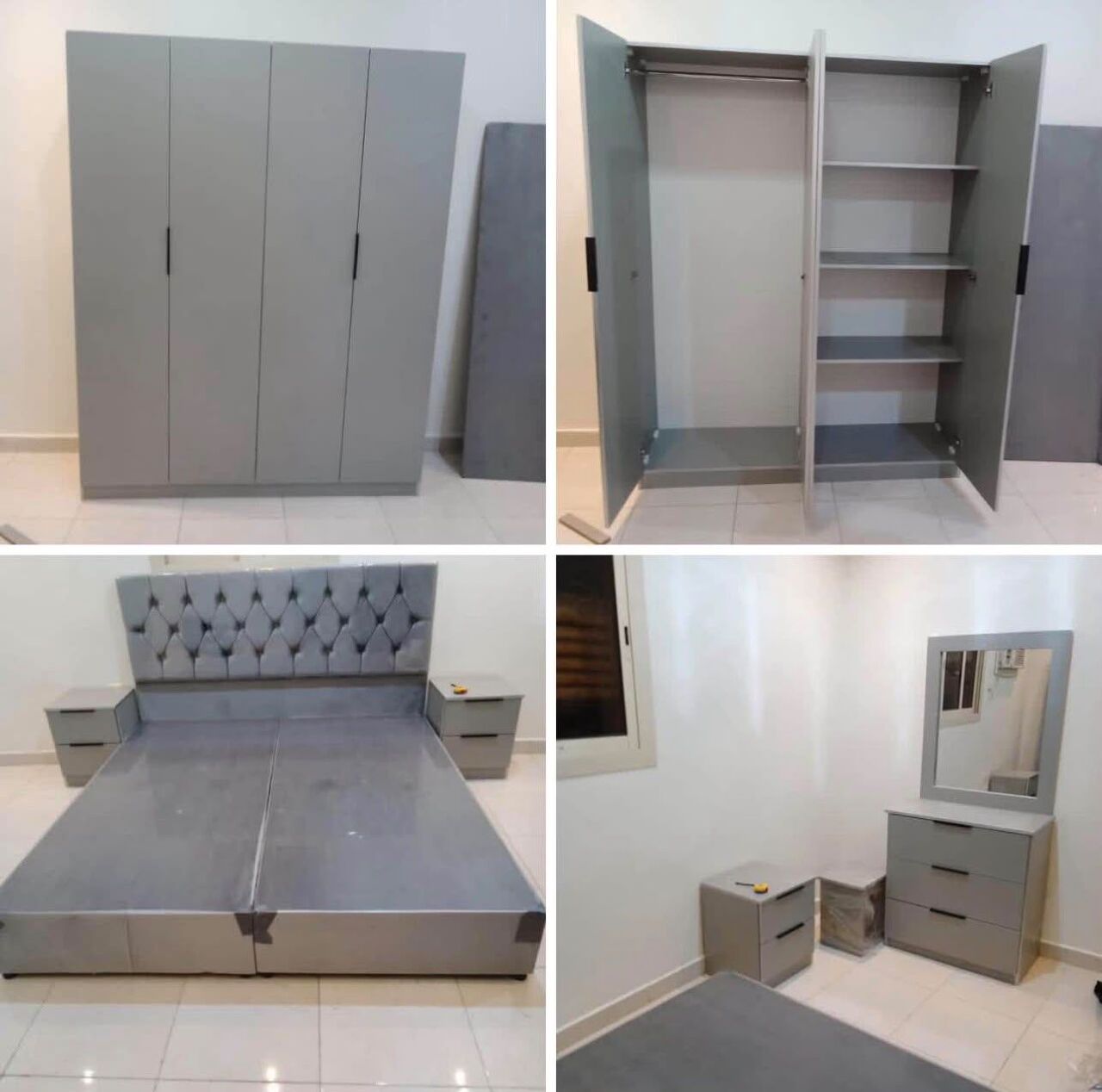 Jeddah, Furniture, SAR 1,  Complet Bedroom Set Available Brand New With Best Quality In All Colors Available