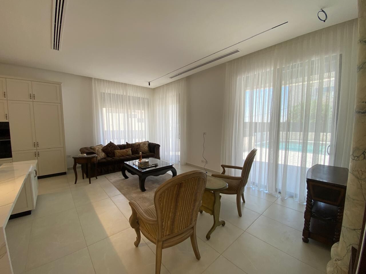 Abdoun, Apartments, Flats, Houses & Villas, JOD 40000/year,  Furnished,  3 BR,  320 Sq. Meter,  Ground Floor Apartment For Rent
