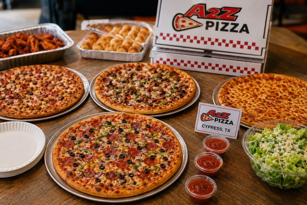 New York, Food & Drink, A2Z Pizza | Fresh Pizza Delivery & Catering In Cypress, TX