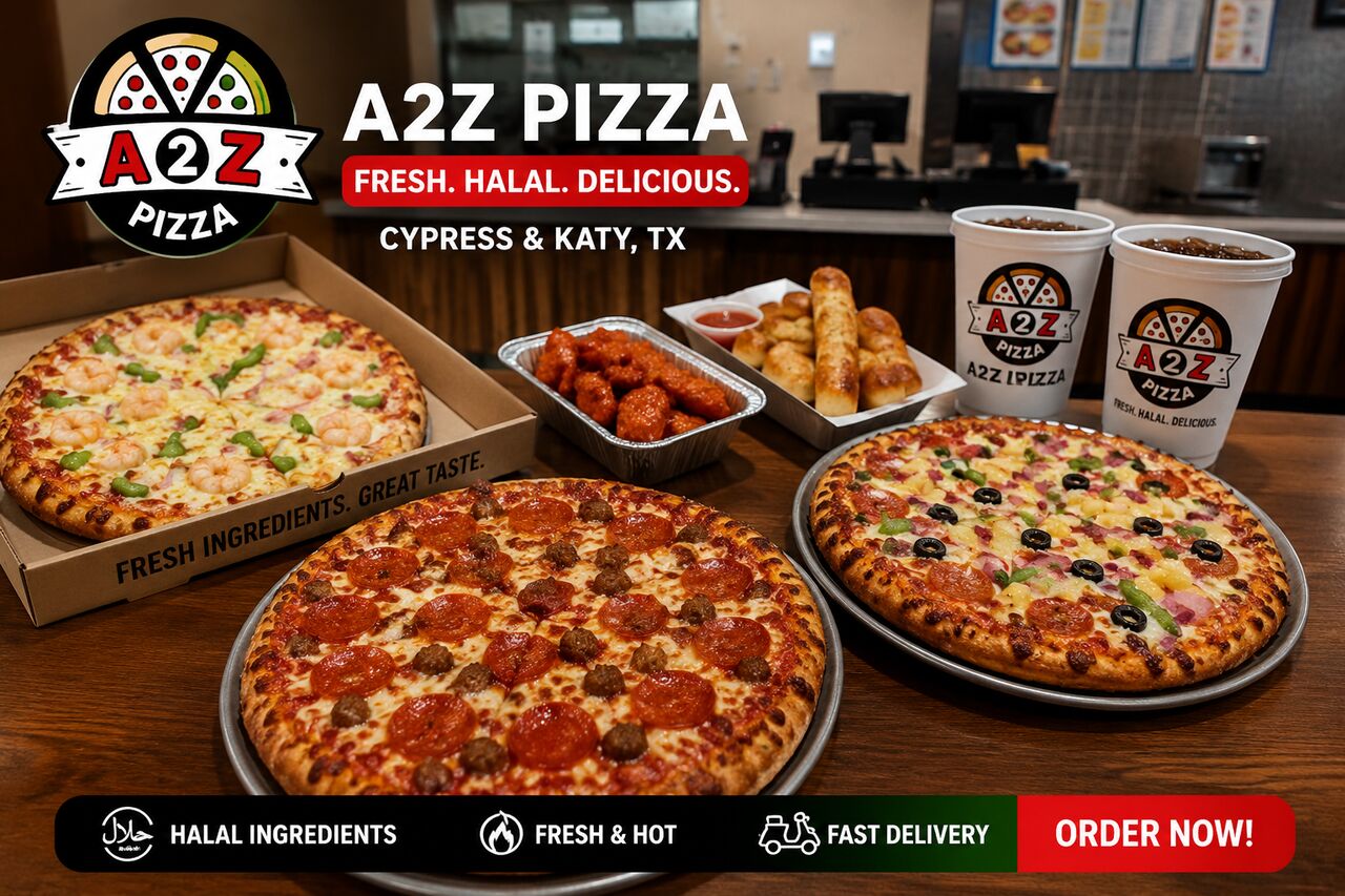 New York, Food & Drink, A2Z Pizza | Fresh Pizza Delivery & Catering In Cypress, TX
