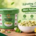 INR 299,  🌿 Snackriti Mint Pudina Makhana – Refreshing & Crunchy Flavoured Fox Nuts