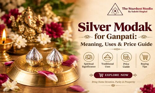 Gurgaon, Business, Buy Pure Silver Modak Online At Best Price | The Stardust Studio