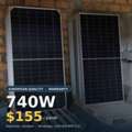 TZS 430000,  740W Solar Panel &mdash; European Quality, Matemwe Stock