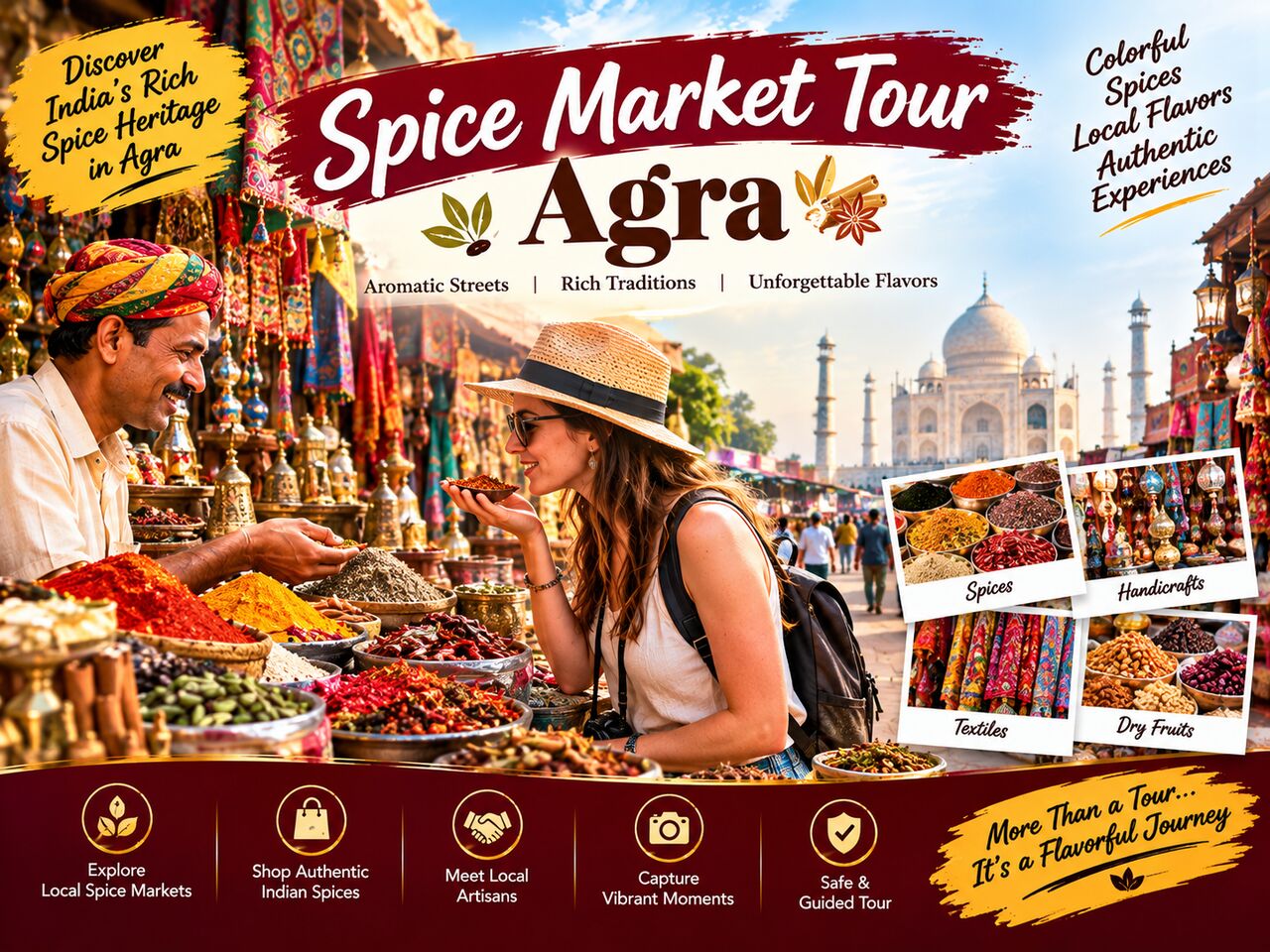 Mumbai, Travel, Spice Market Tour Agra