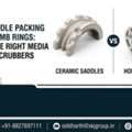 Acid-Proof Ceramic Saddle Packing For Environmental Scrubbers