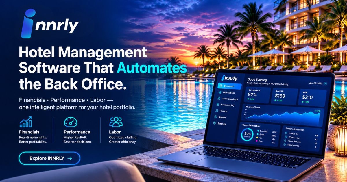 New York, Software Development, Innrly: Hotel Management Software For Smarter, Automated Hotel Operations