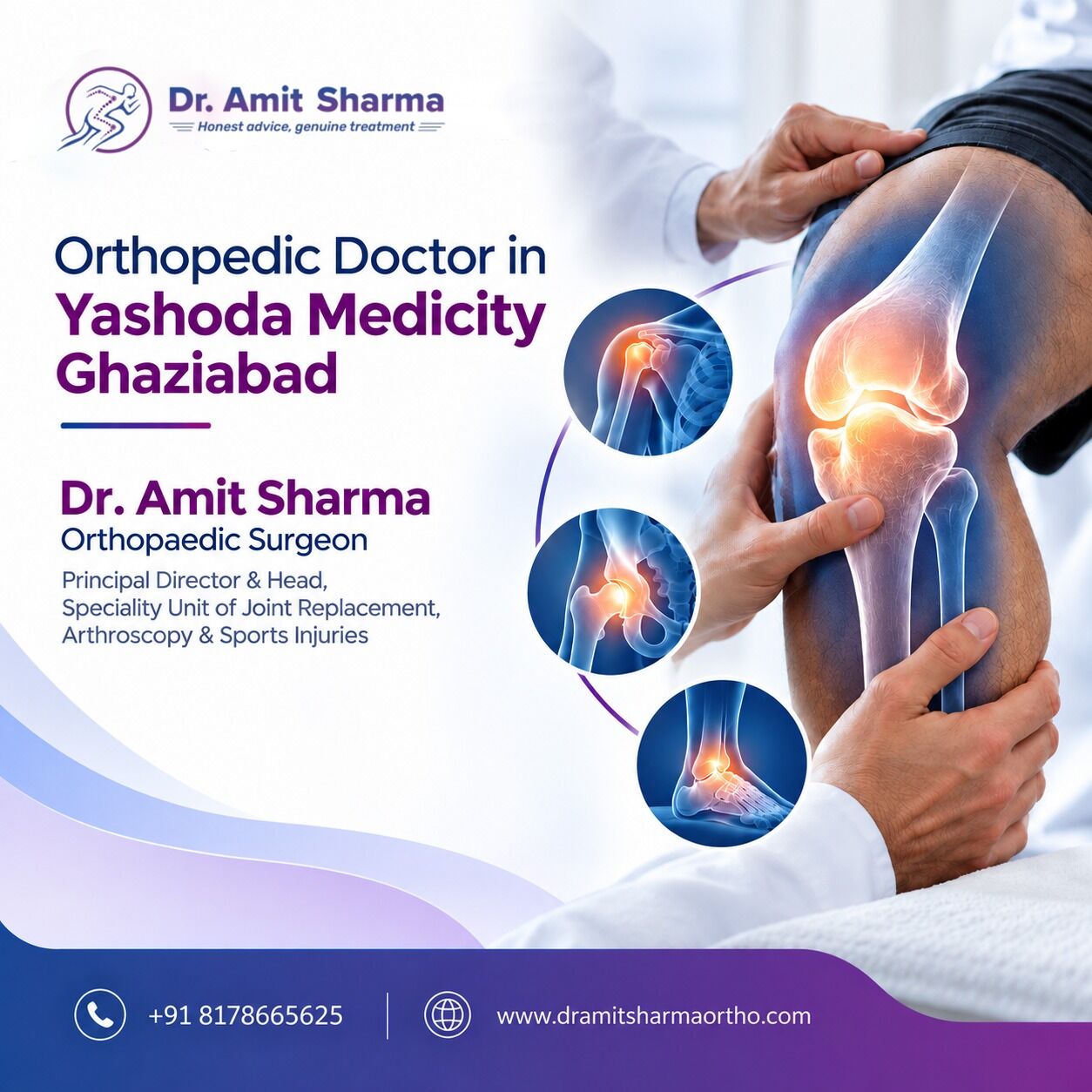 Ghaziabad, Health, Orthopedic Doctor In Yashoda Medicity Ghaziabad