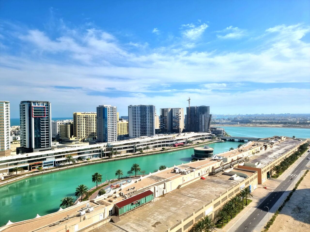 Amwaj Islands, Apartments, Flats, Houses & Villas, BHD 280/month,  Furnished,  1 BR,  70 Sq. Meter,  Lagoon View 1 BR FF Apartment With Balcony