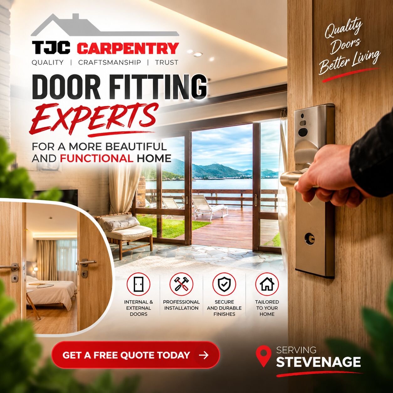 London, Appliance Repair, Upgrade Your Home With Expert Door Fitters In Stevenage 🚪