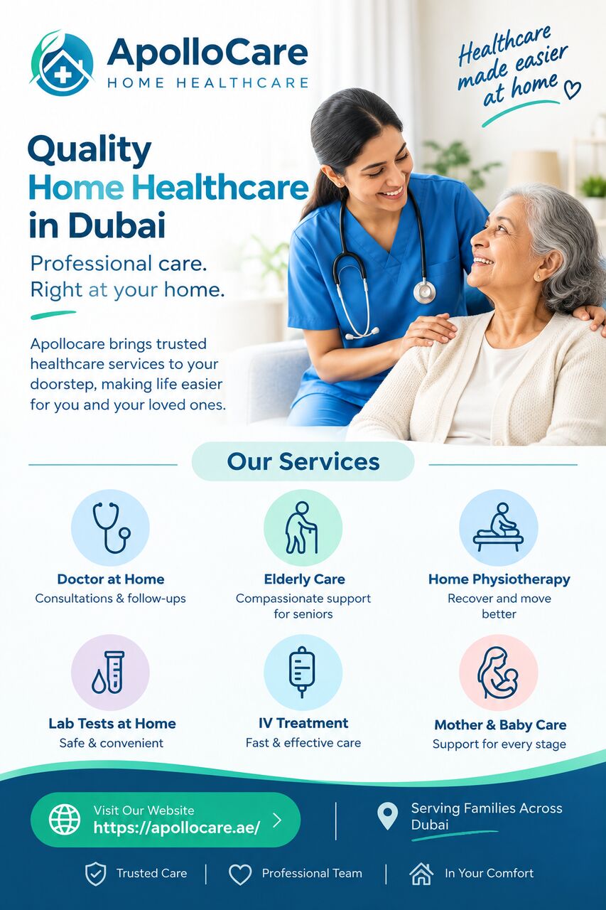Dubai, Health, Convenient Healthcare Services At Home In Dubai