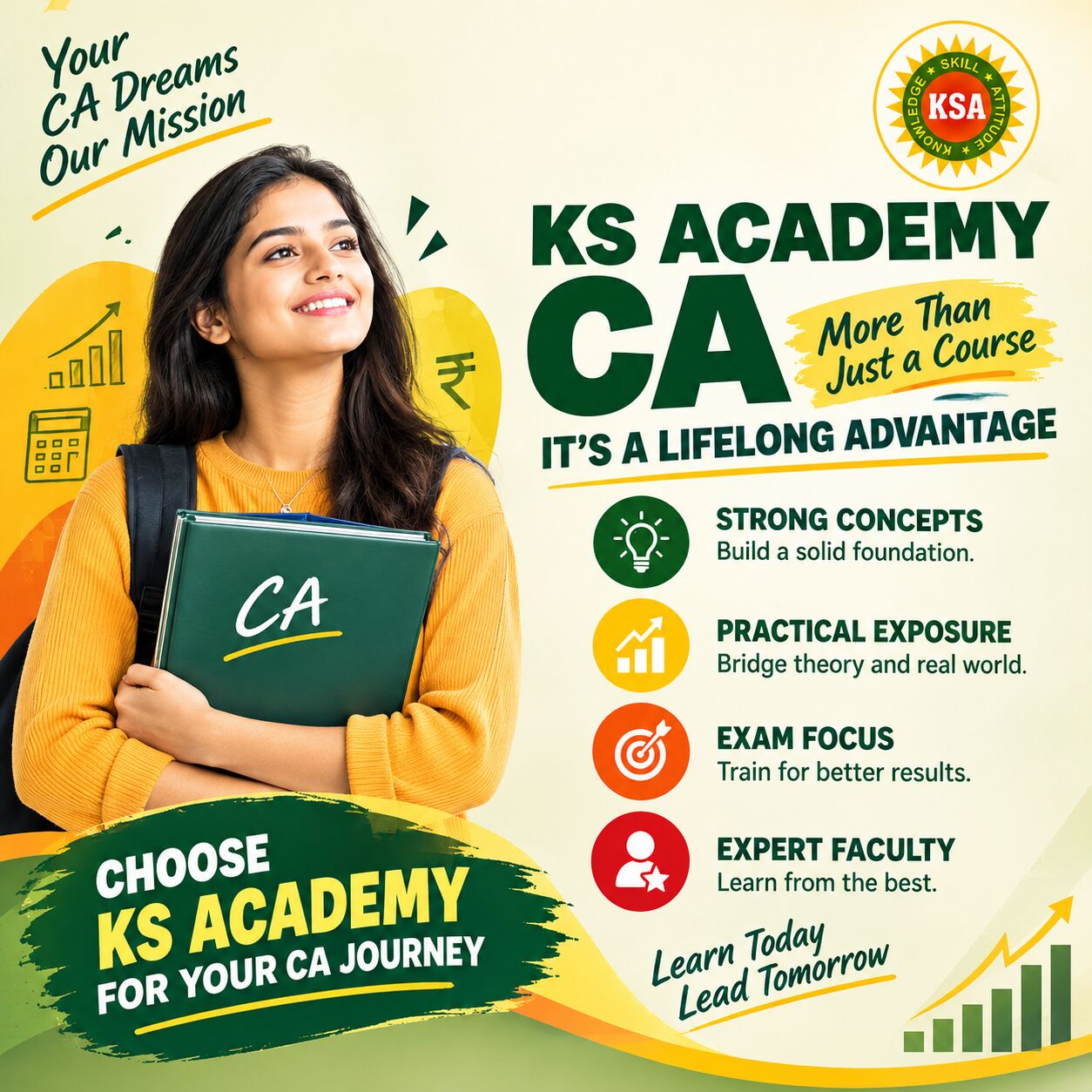 Coimbatore, Lessons Offered, Prepare For Competitive CA Exams With CA In Coimbatore - KS Academy
