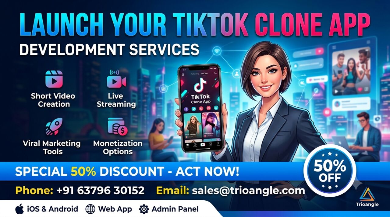 Birmingham, Software, USD 499,  Cost-Effective TikTok Clone App Development For US Businesses