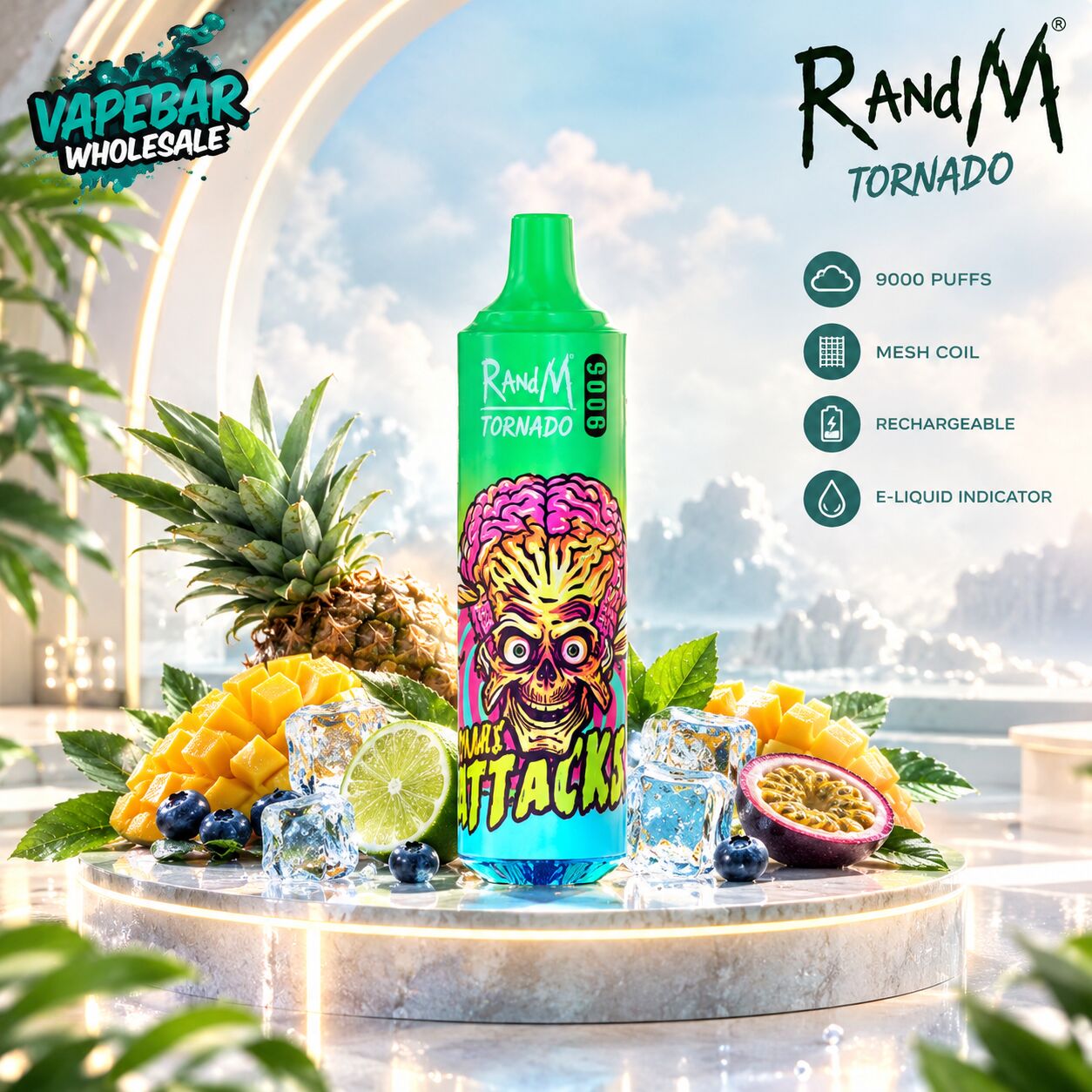 Manchester, Electronics, GBP 25,  R And M Tornado 9000 Puffs Box Of 10 - Vape