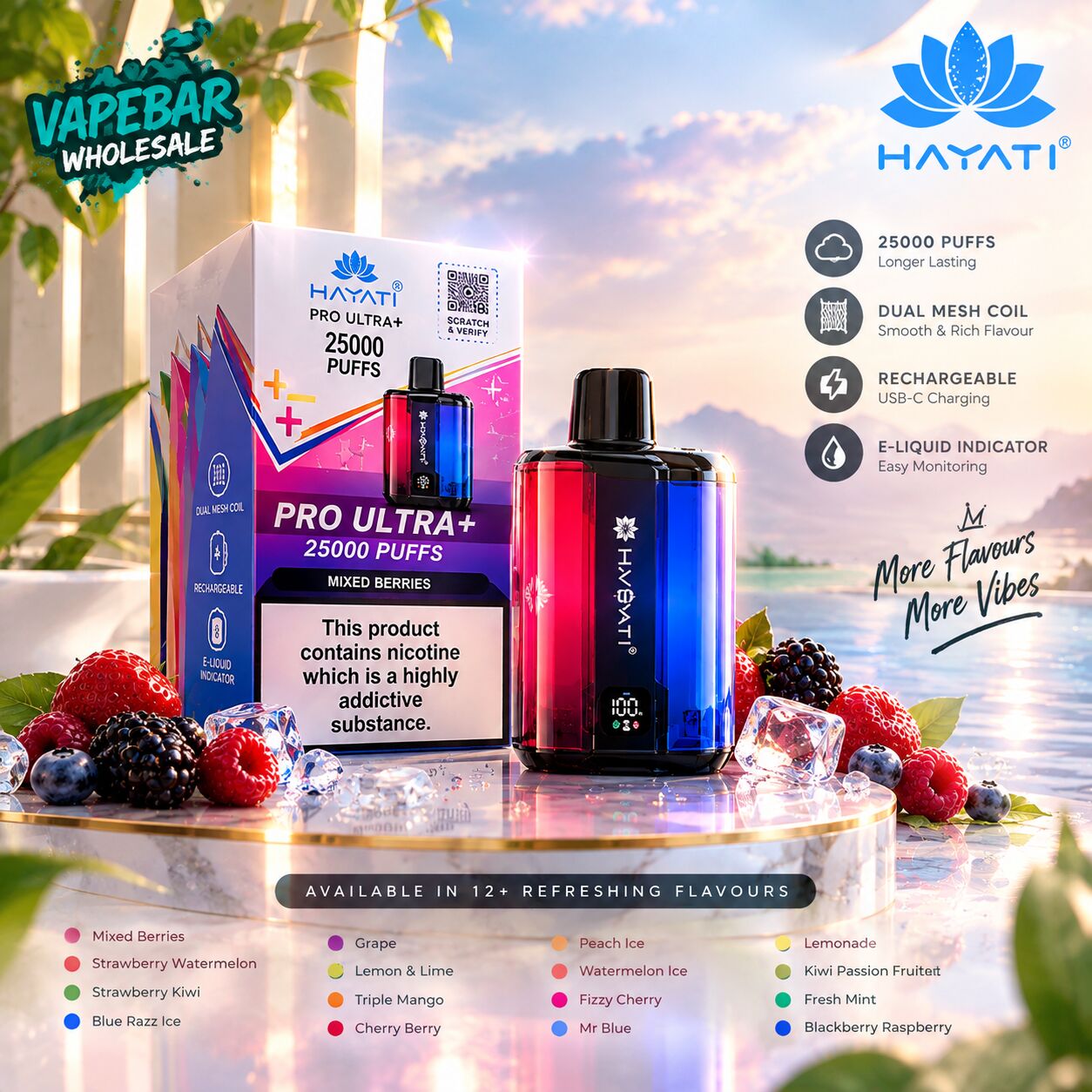 Manchester, Electronics, GBP 23,  Hayati Pro Ultra Plus 25000 Pods Box Of 5 Hayati Prefilled Pods