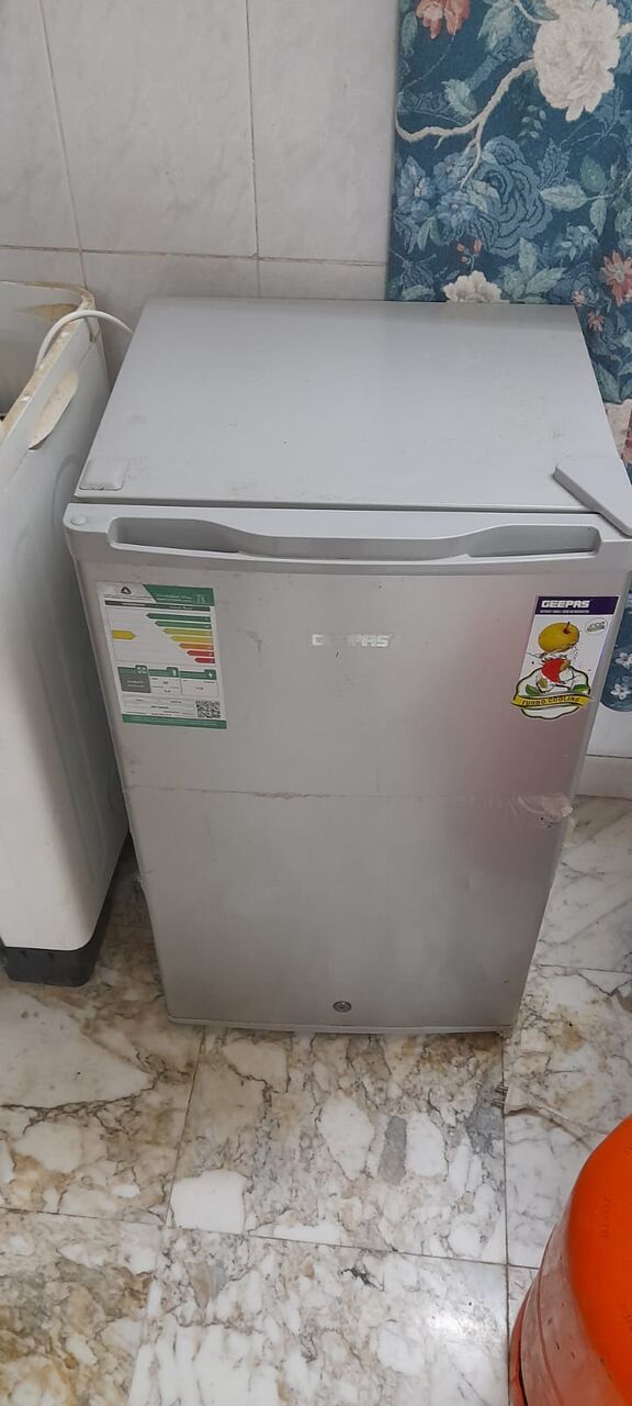 Makkah, Appliances, SAR 300,  Geepas Refrigerator &ndash; Like New &ndash; 5 Years Warranty &ndash; Purchased From BinDawood Geepas