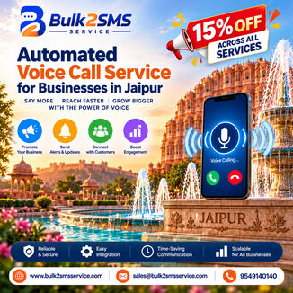 Jaipur, Marketing, Automated Voice Call Service For Businesses In Jaipur