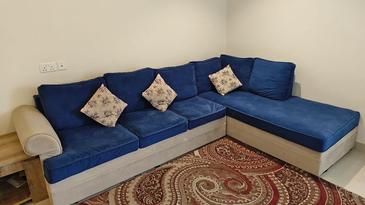 Hidd, Furniture, BHD 50,  7 Seater Sofa Set - كنب 7 اشخاص