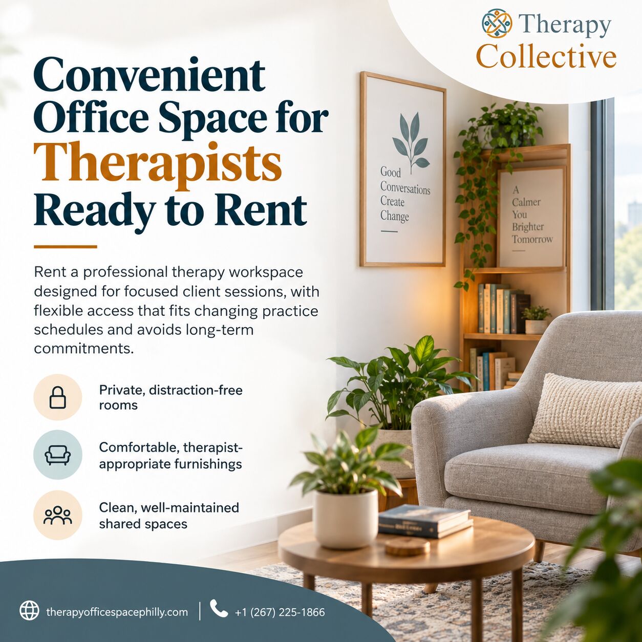 New York, Business, Convenient Office Space For Therapists By The Hour