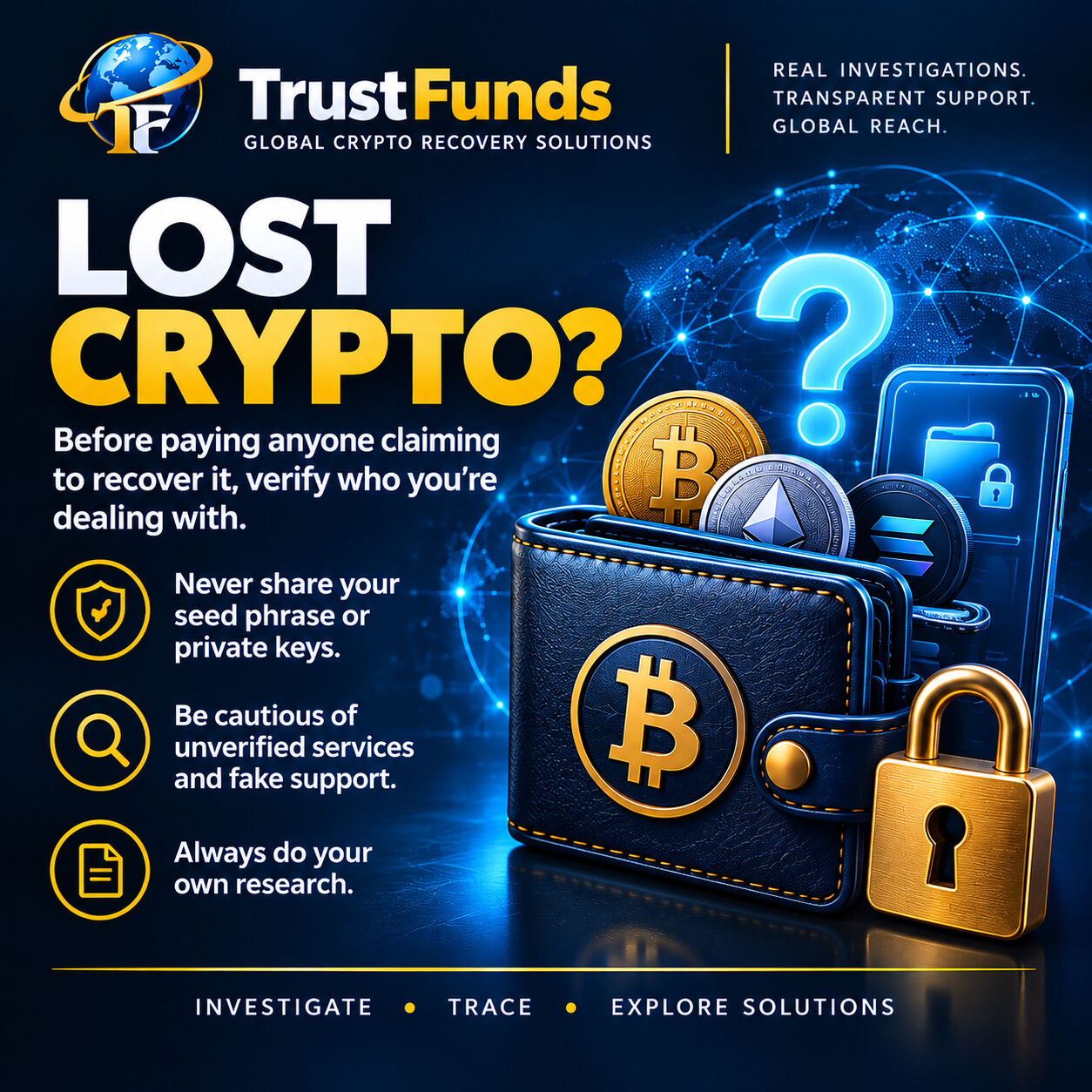 Dubai, Financial, LOST CRYPTO? WE MAY BE ABLE TO HELP