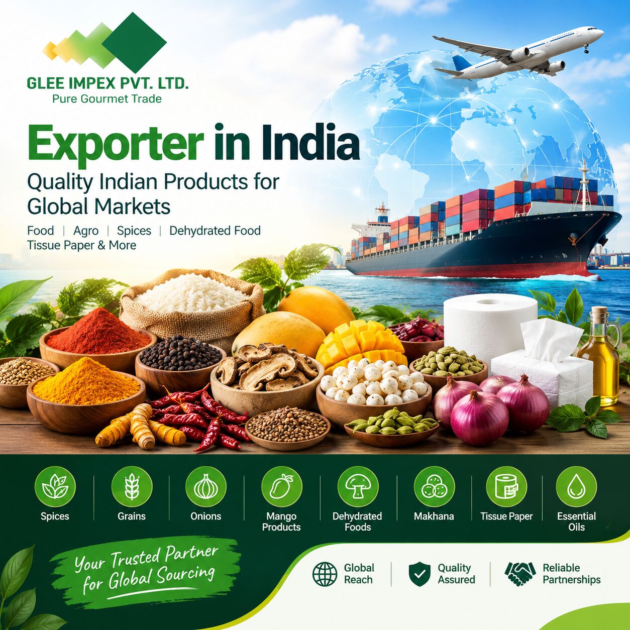 Mumbai, Health & Beauty Items, Best Exporter In India For Food, Spices & Agro Products