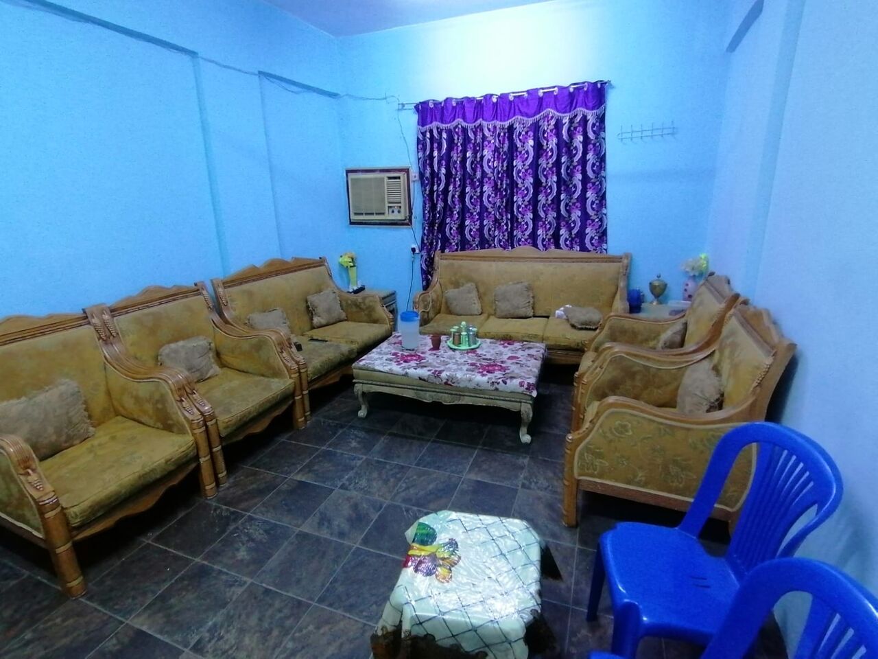 Al Wizarat, Apartments, Flats, Houses & Villas, SAR 3200/month,  Furnished,  3 BR,  3BHK Fully Furnished Family Flat On 1st Floor (SAR 3,300 Per Month)availablefor (3 Months)