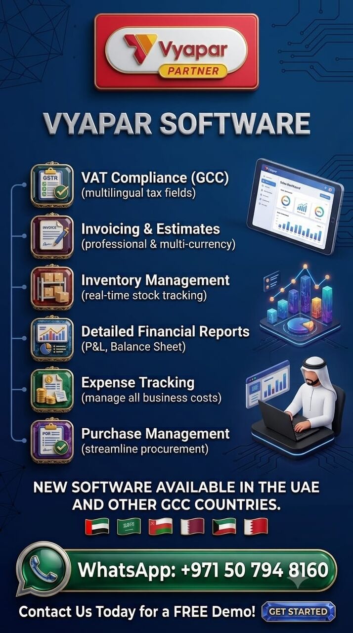Jeddah, Accounting, Vyapar Helps Businesses Across Saudi Arabia And The GCC Manage Billing, Inventory And A/c