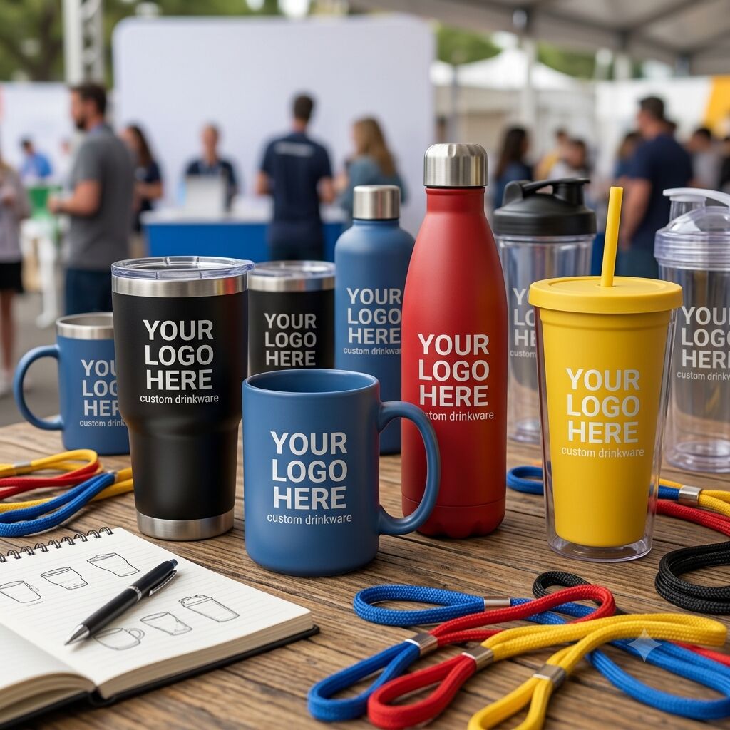 New York, Business, Custom Promotional Drinkware Printed With Your Logo