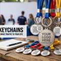 Custom Promotional Keychains Printed With Your Logo