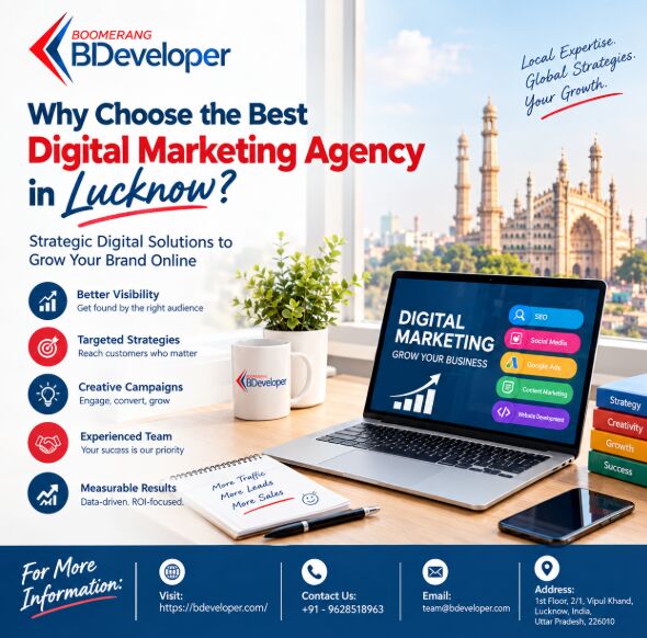 Lucknow, Marketing, Why Choose The Best Digital Marketing Agency In Lucknow?