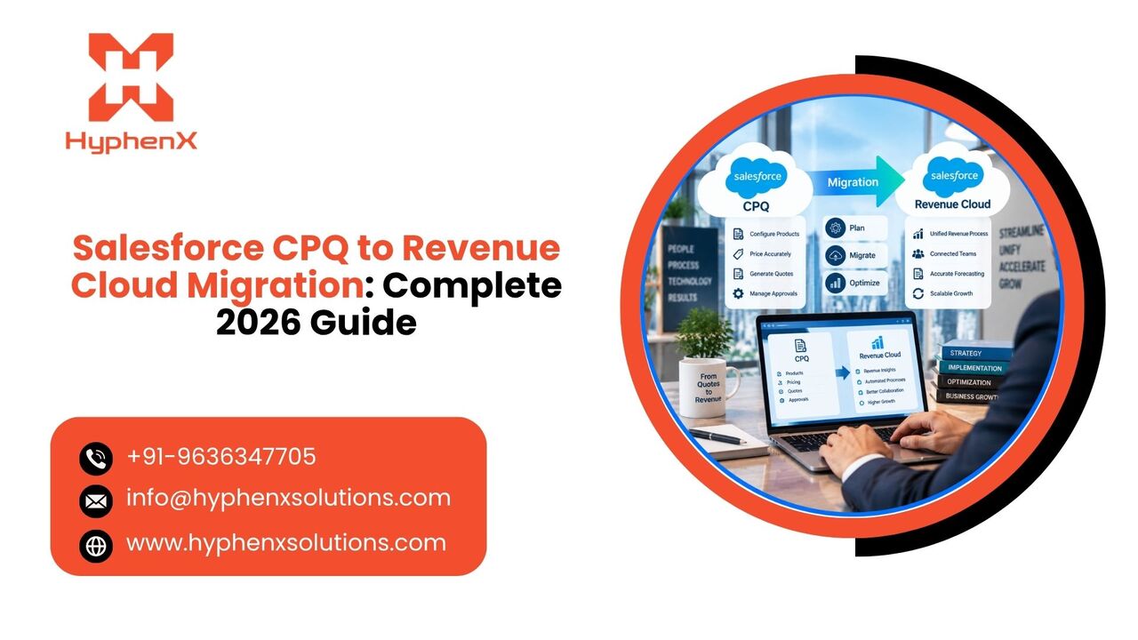 Jaipur, Software Development, Salesforce CPQ To Revenue Cloud Migration: Complete 2026 Guide