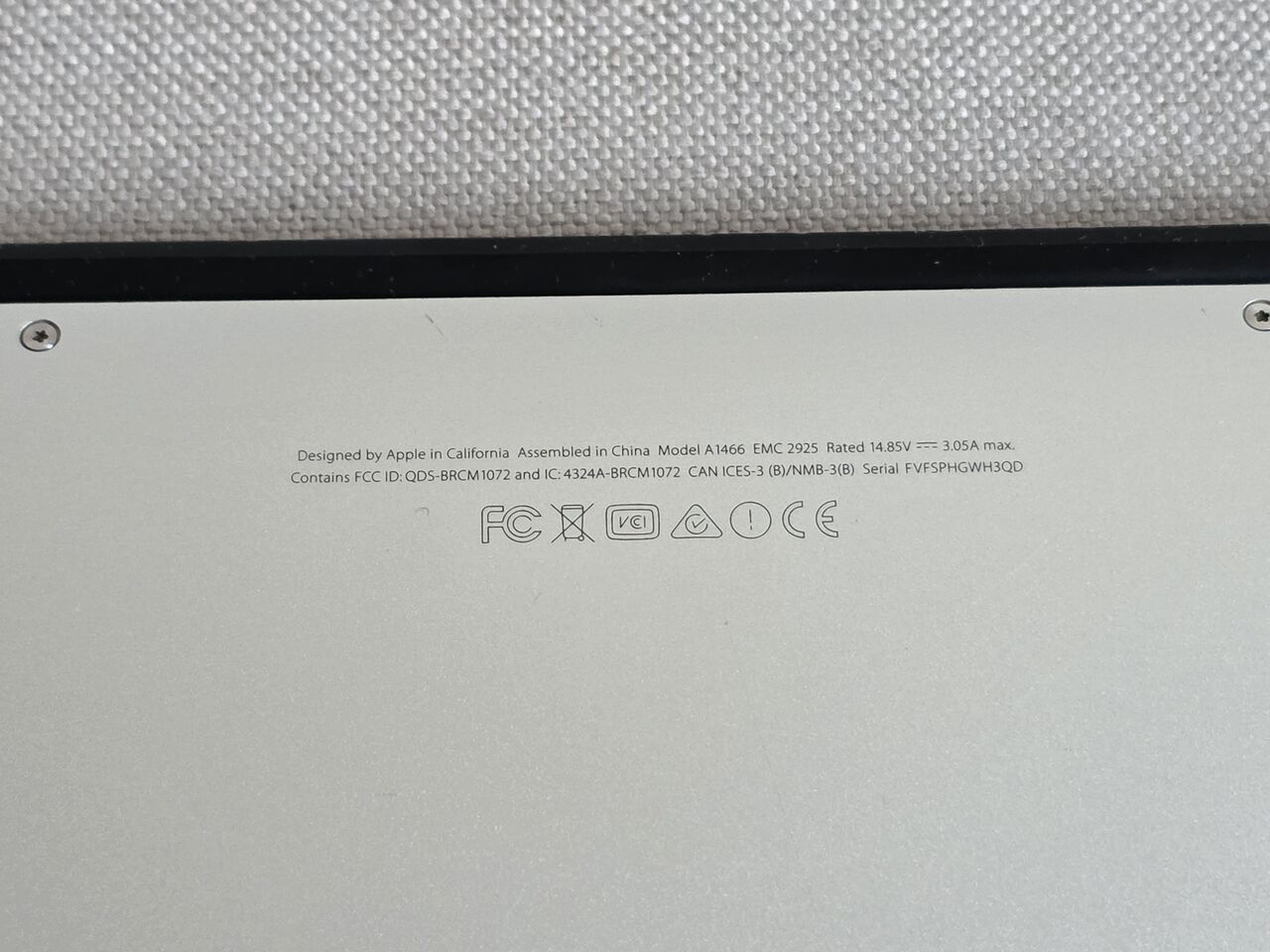 Manama, Computers, BHD 75,  MacBook Air 13" (Early 2015) - 8GB RAM | 128GB RAM