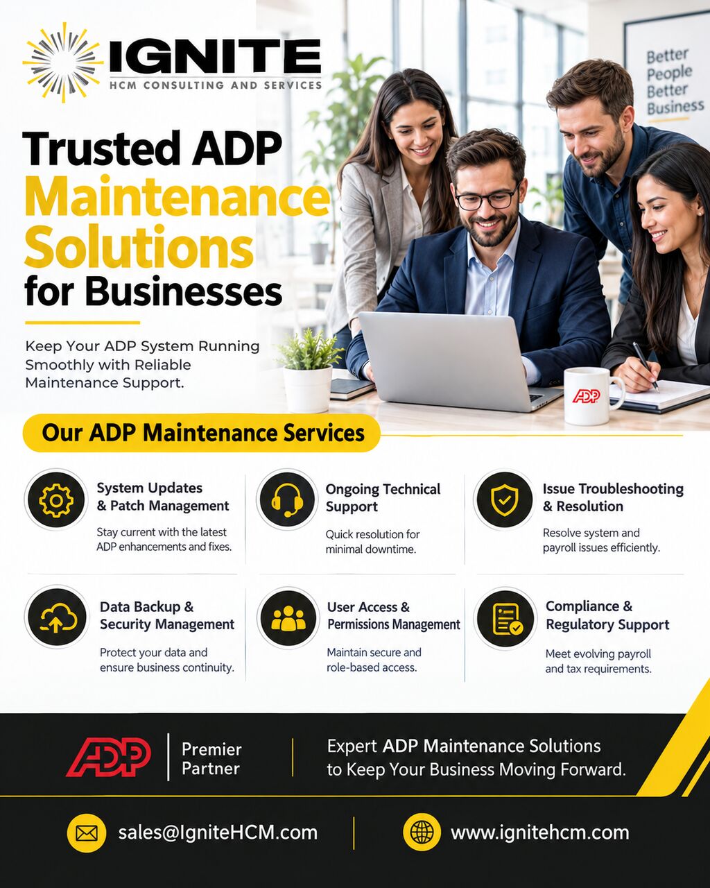 New York, Financial, Trusted ADP Maintenance Solutions For Businesses