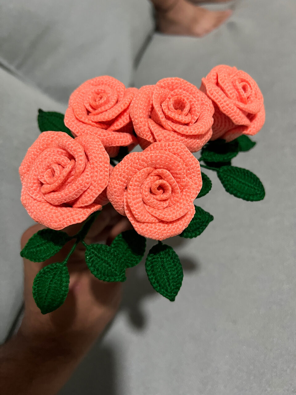 Khobar, Household Items, SAR 40,  Hand Made Crochet Washable Flowers