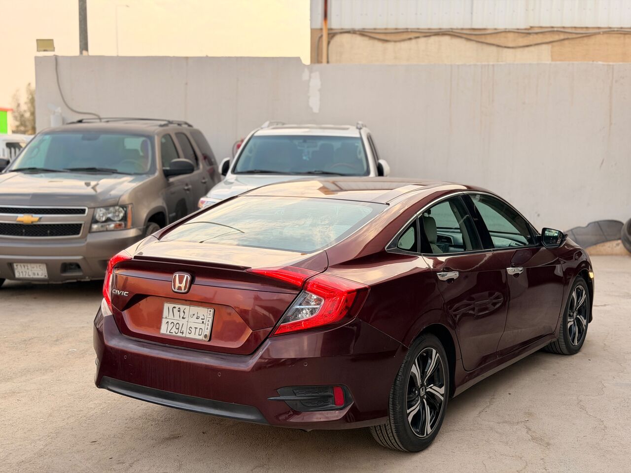 Riyadh, Vehicles, Cars & Trucks , SAR 39000,  Honda Civic 2018:..,  2018,  Automatic,  220 KM,